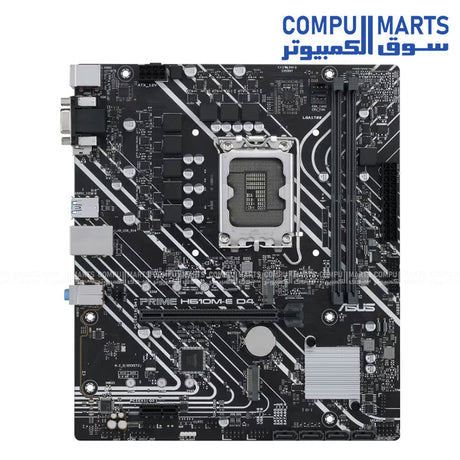 ASUS PRIME H610M-E D4-CSM Motherboard – LGA1700 DDR4 PCIe 4.0 – Egypt
