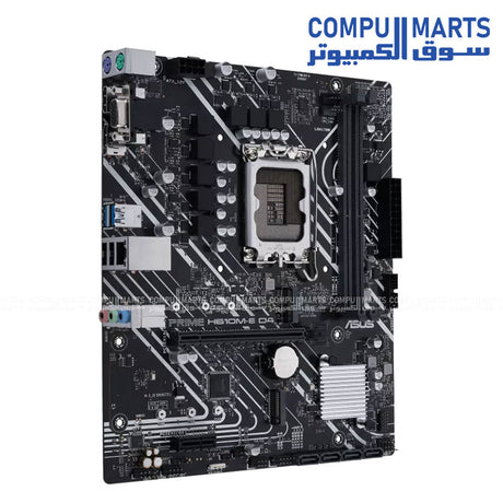 ASUS PRIME H610M-E D4-CSM Motherboard – LGA1700 DDR4 PCIe 4.0 – Egypt