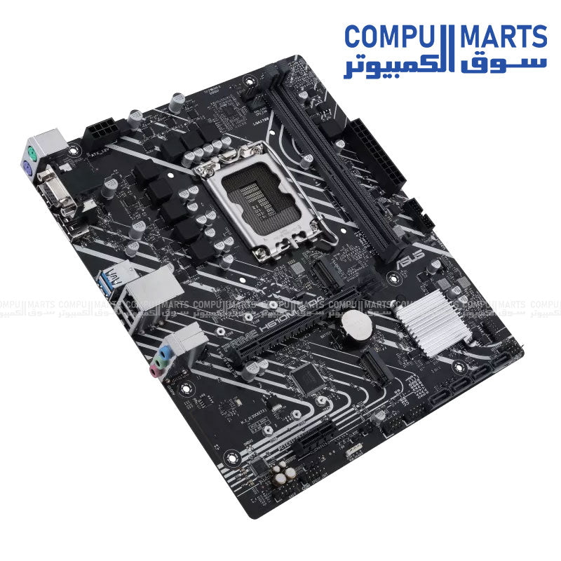 ASUS PRIME H610M-E D4-CSM Motherboard – LGA1700 DDR4 PCIe 4.0 – Egypt