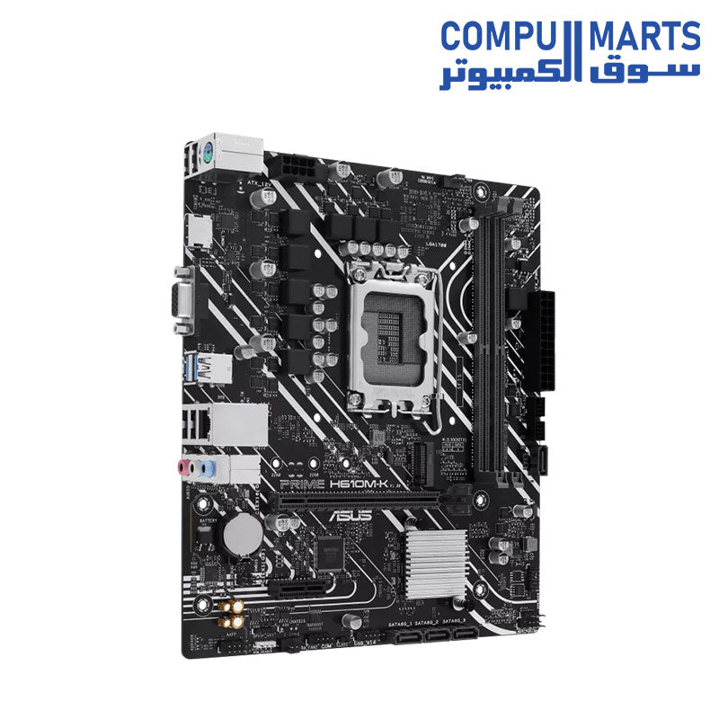 ASUS PRIME H610M-K Intel (LGA 1700) micro-ATX motherboard