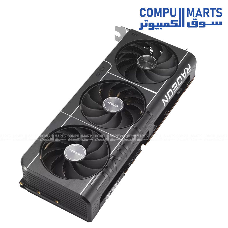 ASUS PRIME-RX9070GRE-O12G with AMD Radeon RX 9070 GRE graphics engine