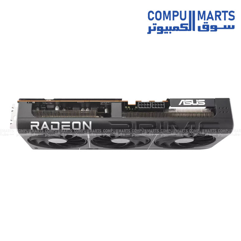 PRIME-RX9070GRE-O12G graphics card with HDMI 2.1b and DisplayPort 2.1a interface