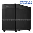 ASUS Prime AP201 Tempered Glass – Small Tower MicroATX PC Case – High Airflow – USB-C – 360mm Radiator Support