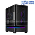 ASUS Prime AP202 ARGB mATX Case with curved glass and optimized airflow