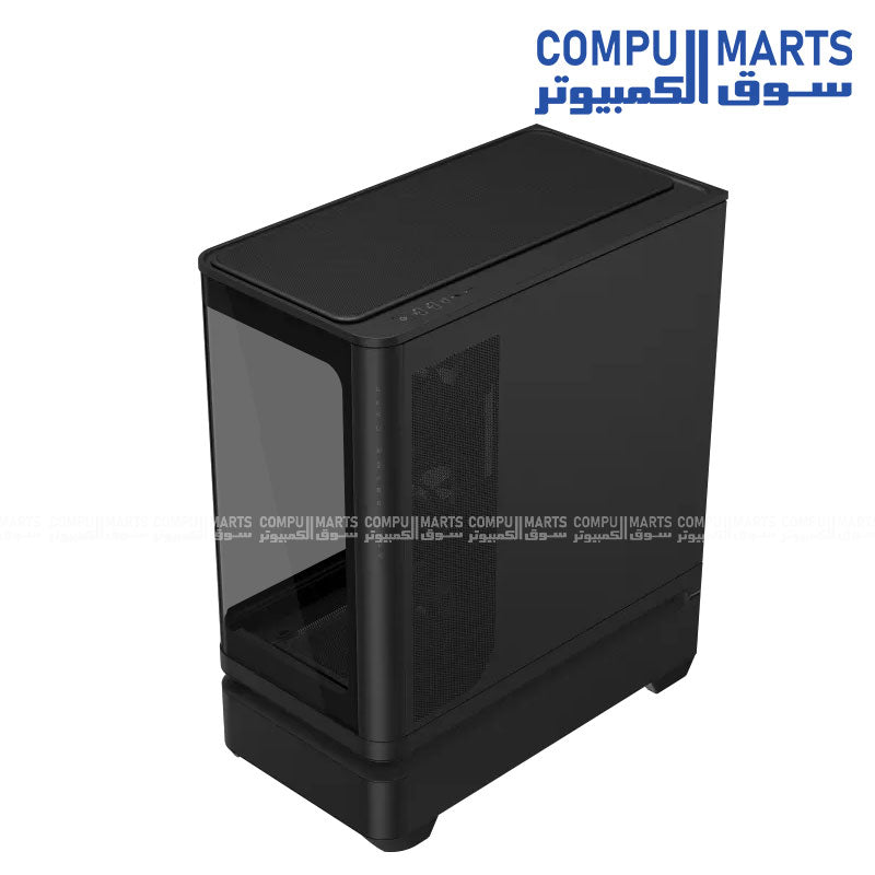 ASUS Prime AP304 ARGB Black PC case tempered glass side panel