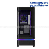 ASUS Prime AP304 ARGB Black PC case RGB lighting
