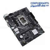 ASUS -Prime- H610M-R D4 -Micro-ATX -motherboard- top
