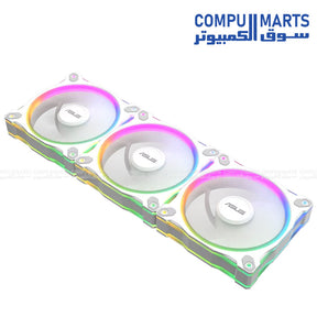 ASUS Prime MR120 ARGB Reverse Fan – Triple Pack 120mm Dual-Sided Lighting