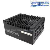 ASUS Pro WS 3000W Platinum PSU ATX 3.1 80 Plus Platinum Workstation Power Supply Egypt