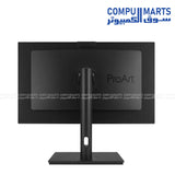 ASUS PA27DCE-K OLED professional monitor featuring 0.1ms GTG response time, 1,000,000 to 1 contrast ratio, HDR preview support, and multiple HDR modes from Compumarts