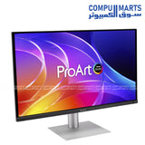 ASUS ProArt Display OLED PA329CDV professional monitor featuring 3840x2160 resolution, 99% DCI-P3, and 100% sRGB