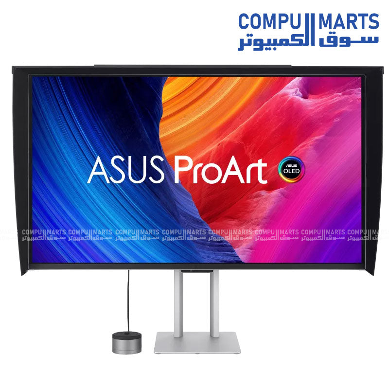 ASUS ProArt OLED monitor with 240Hz refresh rate and Dolby Vision HDR support