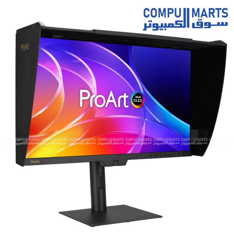 ASUS ProArt OLED monitor with 240Hz refresh rate Dolby Vision and ultra accurate color calibration