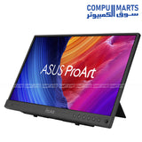 ASUS -ProArt -PA16USV -15.6″- 4K-portable -monitor- on stand

