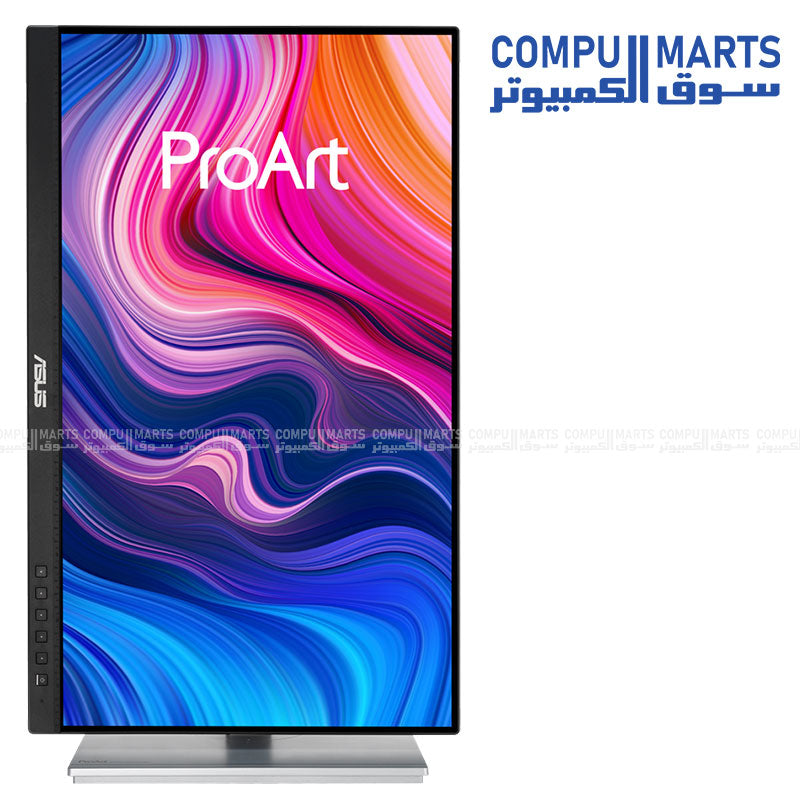 ASUS professional creator monitor with 100 percent sRGB and ergonomic stand
