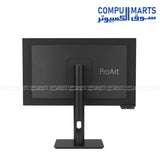 Color-accurate ASUS ProArt Display PA24US professional monitor with ΔE < 1 accuracy, HDR preview support, and Calman Ready compatibility for creative workflows