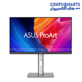 ASUS ProArt Display PA278CGRV 27 Inch QHD 144Hz professional monitor with IPS panel, 97 percent DCI-P3 color gamut, USB-C 96W Power Delivery, and HDR400 support available in Egypt