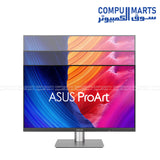 ASUS PA278CGRV professional monitor with Calman Verified Delta E less than 2 color accuracy, 100 percent sRGB coverage, and extensive HDMI DisplayPort USB-C connectivity for creative workflows in Egypt