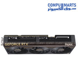 بطاقة رسومات ASUS ProArt GeForce RTX 5070 Ti OC Edition بسعة 16 جيجابايت GDDR7 ومنفذ PCIe 5.0 