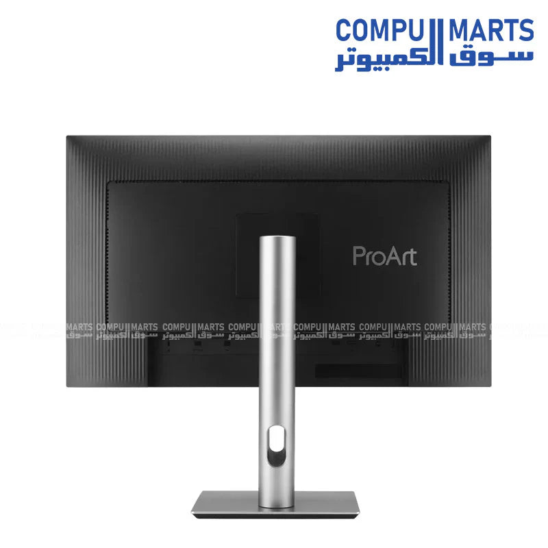 QHD 27 inch IPS monitor with ergonomic height adjustment, tilt, swivel, pivot functionality, VESA 100x100 support, ambient light sensor, PIP and PBP features from Compumarts