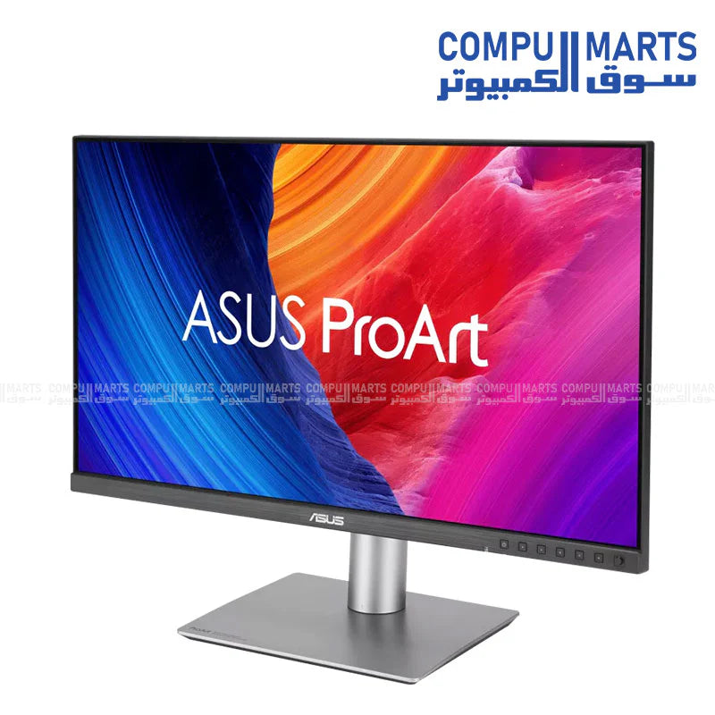 ProArt Display PA278QGV Gen2 with Calman Verified Delta E less than 2 color accuracy, 100% sRGB coverage, 95% DCI-P3 color gamut and 10 bit color depth available from Compumarts