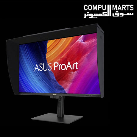 ASUS ProArt PA32KCX monitor with 7680 × 4320 resolution and IPS panel