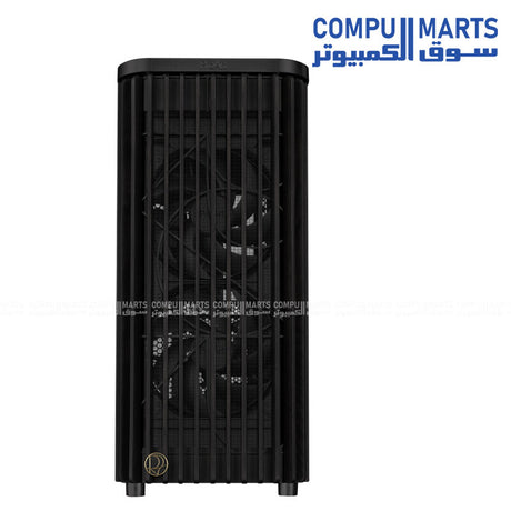 ASUS ProArt PA401 Wood Edition ATX Mid Tower Case – Tempered Glass Panel, Dual 160mm Fans, USB-C Front I/O, Dust Filters – Egypt