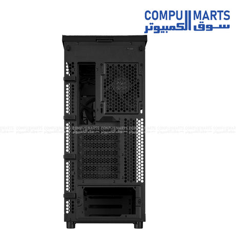 ASUS ProArt PA401 Wood Edition ATX Mid Tower Case – Tempered Glass Panel, Dual 160mm Fans, USB-C Front I/O, Dust Filters – Egypt