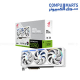 ASUS ROG Astral RTX 5090 White OC 32GB GDDR7 graphics card Egypt