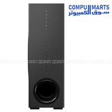 ROG Gjallar gaming soundbar featuring RGB lighting and AI Noise Cancelling Microphone