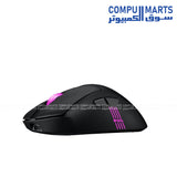 ASUS ROG Keris II Origin wireless gaming mouse with RGB lighting