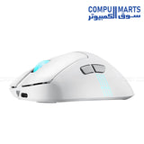 ASUS ROG Keris II Origin wireless gaming mouse with RGB lighting