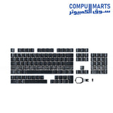 مجموعة أغطية مفاتيح ASUS ROG PBT مزدوجة الطبقة لمفاتيح ROG RX 