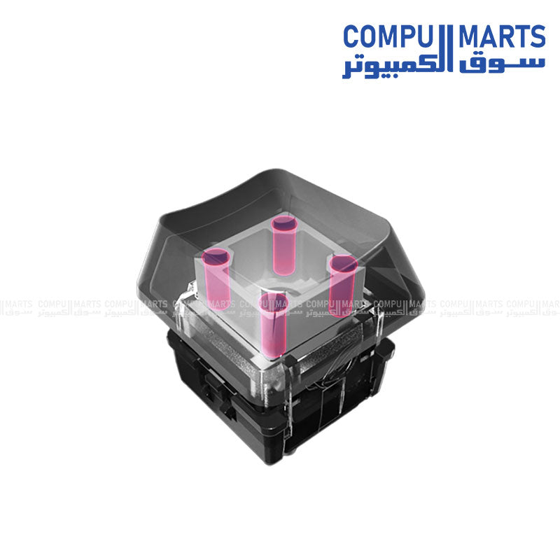 مجموعة أغطية مفاتيح ASUS ROG PBT مزدوجة الطبقة لمفاتيح ROG RX 