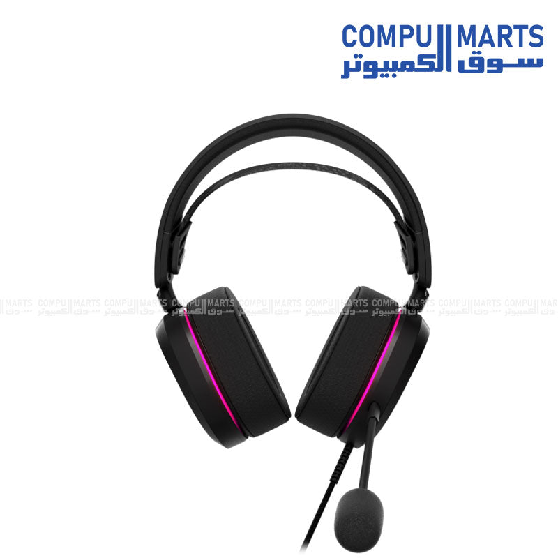 ASUS ROG PELTA A502 CORE/BLK stereo headset with 32 ohm impedance and unidirectional microphone