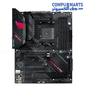 ASUS ROG STRIX B550-F GAMING WIFI II ATX motherboard with DDR4 memory support up to 128GB