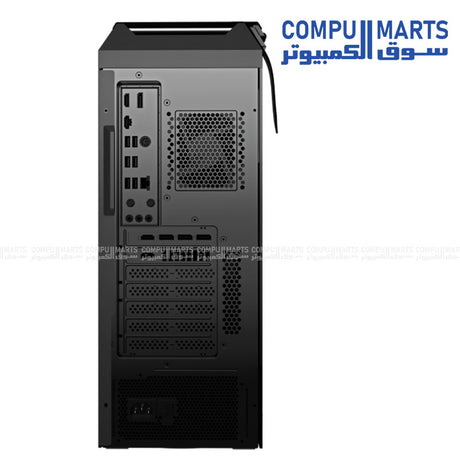 Reliable ASUS gaming desktop with RTX graphics and expandable RAM storage support available at Compumarts Egypt for gaming systems