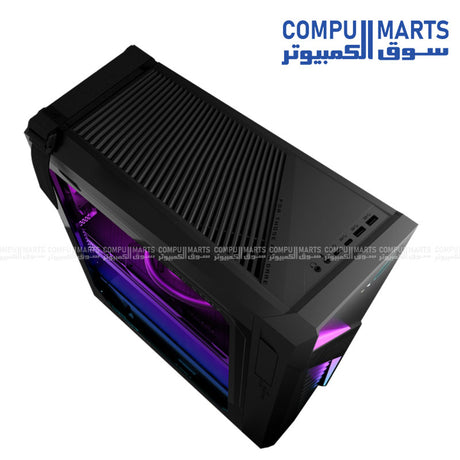High performance gaming PC with Intel B760 chipset Wi Fi 6E Bluetooth 5.3 and 550W 80 Plus Gold power supply for modern desktop gaming setups