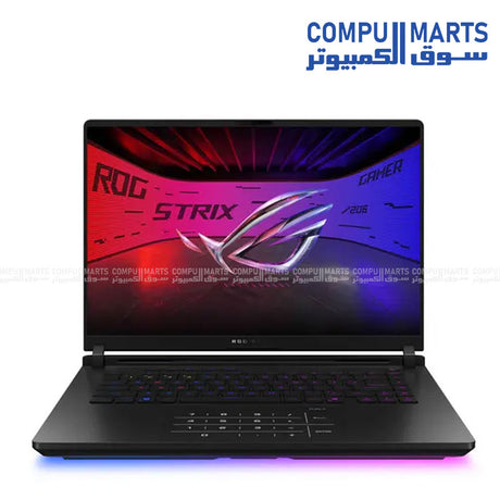ASUS ROG Strix SCAR G635LW-RW062W (2025) Gaming Laptop – Intel Core Ultra 9 275HX, RTX 5080 16GB, 16” WQXGA, Windows 11 – Egypt