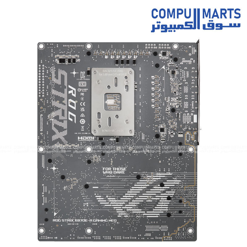 ROG STRIX X870E-A GAMING WIFI7 NEO motherboard with PCIe 5.0 x16 and USB4 40Gbps connectivity