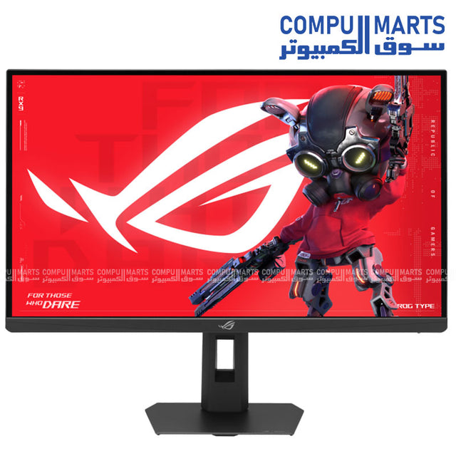 ASUS ROG Strix 5K XG27JCG 27-inch Fast IPS gaming monitor with 5120×2880 resolution and 180Hz refresh rate designed for high-end gaming setups in Egypt