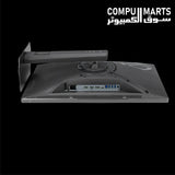 High resolution ASUS gaming display with Fast IPS technology anti-glare surface and FreeSync Premium Pro plus G-SYNC Compatible adaptive sync support