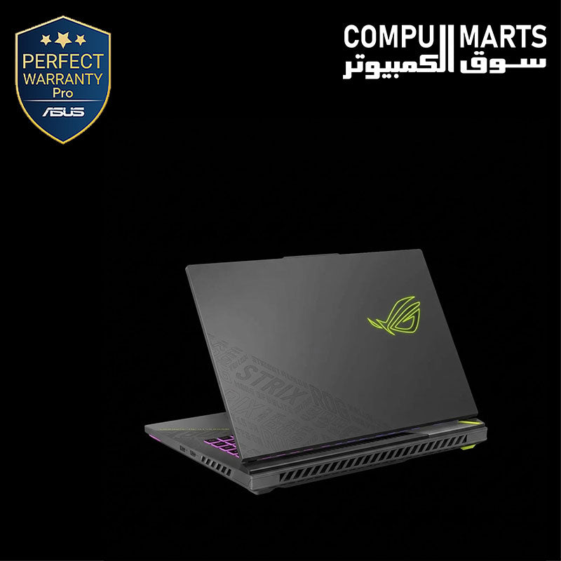 AMD Ryzen 9 8940HX processor and NVIDIA GeForce RTX 5050 graphics powering the laptop