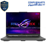 ASUS ROG Strix G16 G614PR-RV161W gaming laptop with AMD Ryzen 9 8940HX processor and NVIDIA GeForce RTX 5070 Ti graphics
