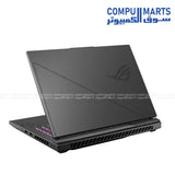 ASUS ROG Strix G16 gaming laptop with AMD Ryzen 9 8940HX Processor, NVIDIA GeForce RTX 5080 Laptop GPU, 16GB DDR5 memory, 1TB PCIe 4.0 NVMe M.2 SSD, 16-inch 2.5K 300Hz display, and Windows 11 Home