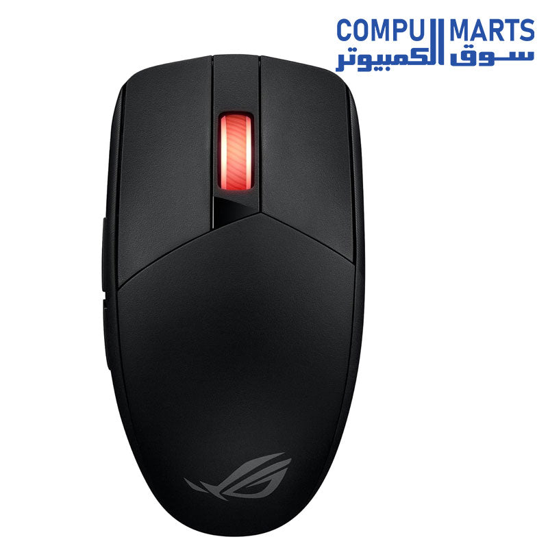 ASUS ROG Strix P520 Impact III Wireless Gaming Mouse, 57 G Lightweight, 36K DPI Sensor, Bluetooth & 2,4GHz RF, ROG SpeedNova, Up to 618hrs Battery Life, Replaceable Switches, ROG Omni Receiver - Black