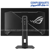 Compumarts gaming monitor equipped with DisplayPort 1.4 DSC HDMI 2.1 connectivity and Neo Proximity Sensor for advanced gaming desktop setups
