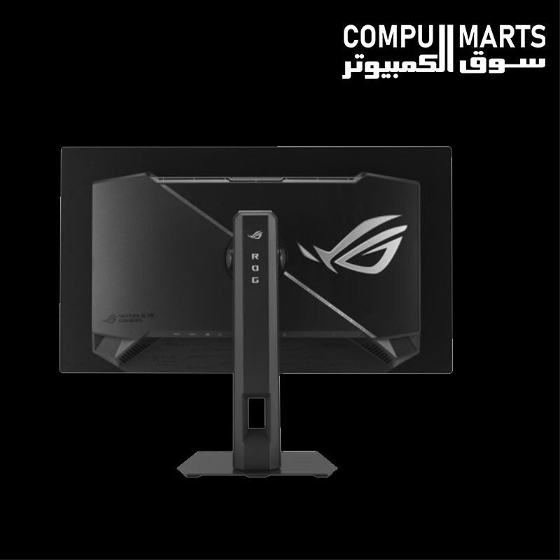 Compumarts gaming monitor equipped with DisplayPort 1.4 DSC HDMI 2.1 connectivity and Neo Proximity Sensor for advanced gaming desktop setups