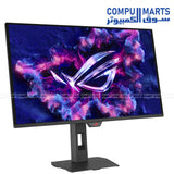 0.03ms GTG response time gaming monitor featuring QD-OLED panel technology with 99% DCI-P3 color accuracy and HDR10 support for competitive esports performance