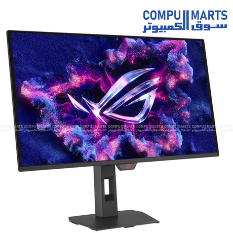 ASUS ROG Strix display with QD-OLED panel technology anti-reflection surface and 99 percent DCI-P3 color coverage for immersive visual quality